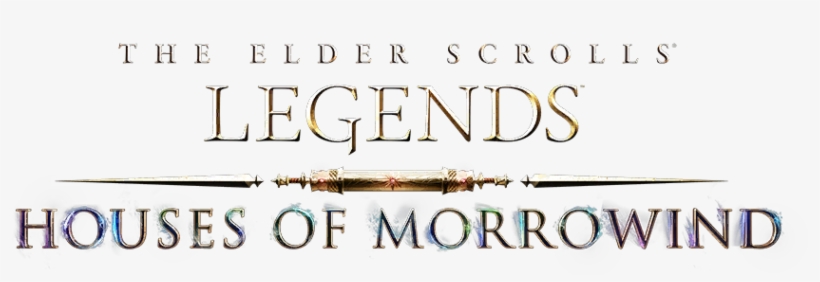 Tes Legends Houses Of Morrowind - Logo, transparent png download