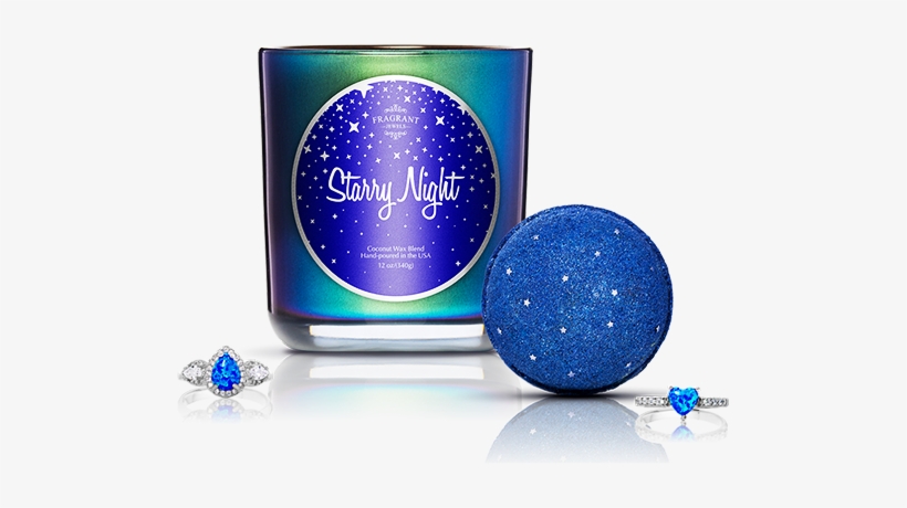 Starry Night Collection - Fragrant Jewels Blue Opalesque Ring Size 7.5, transparent png download