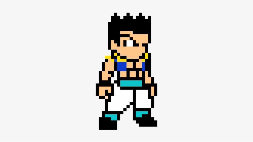 Gotenks - Pixel Art, transparent png download