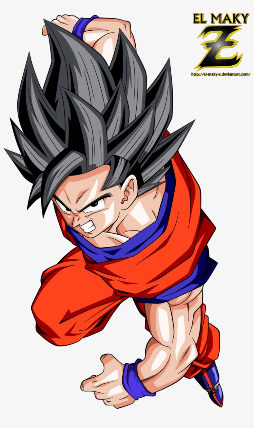 Mystic Son Goku By El Maky Z - Cover Goku Iphone X, transparent png download