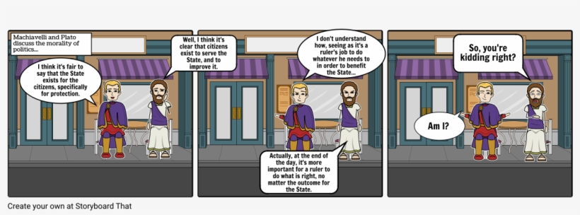 Machiavelli Vs Plato - Plato, transparent png download