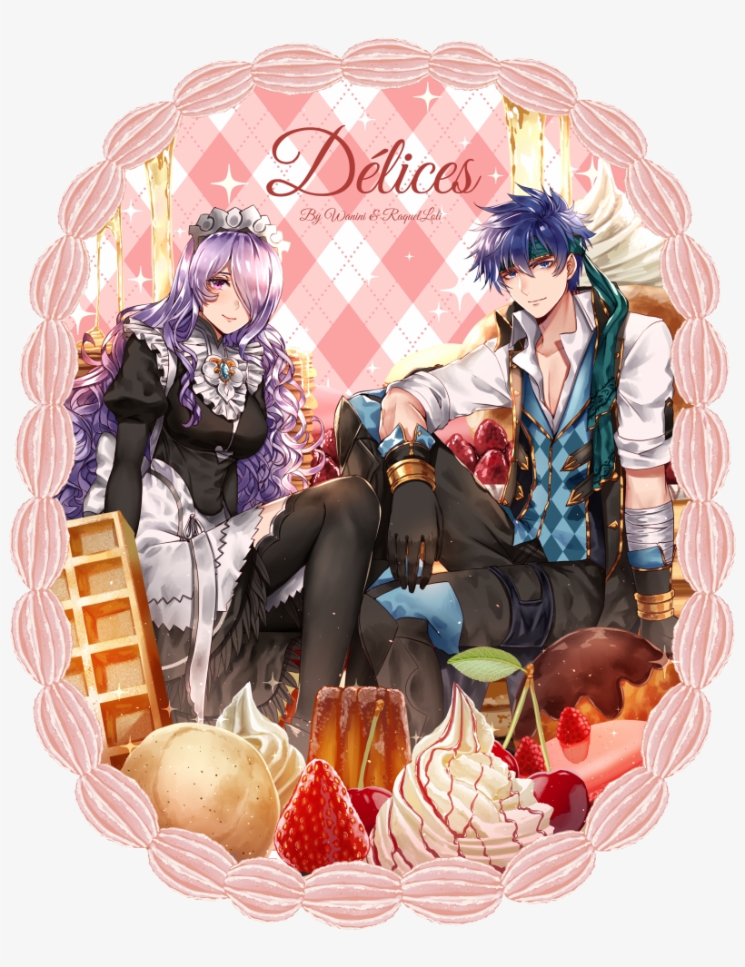 Camilla And Ike - Anime, transparent png download