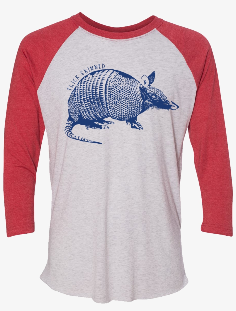 Red White And Blue - Merry Christmas 2" Christmas Raglan, transparent png download