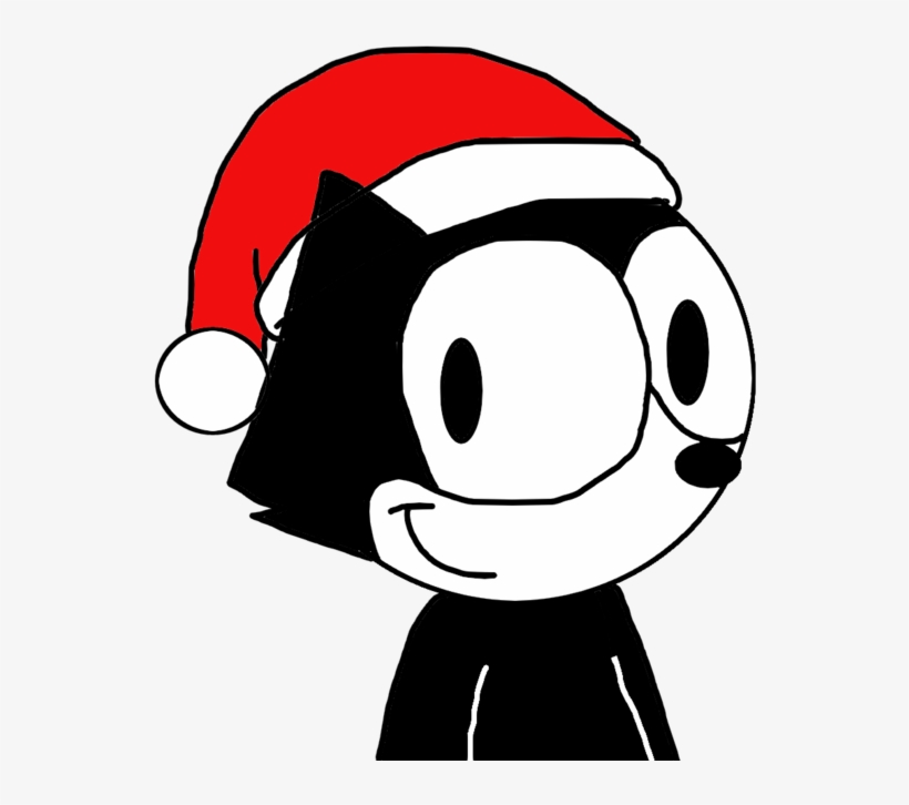Felix Wearing A Santa Cap By Marcoslucky96 On Clipart - Mycapsanta Festive Santa Cap! The One And Only Capsanta., transparent png download