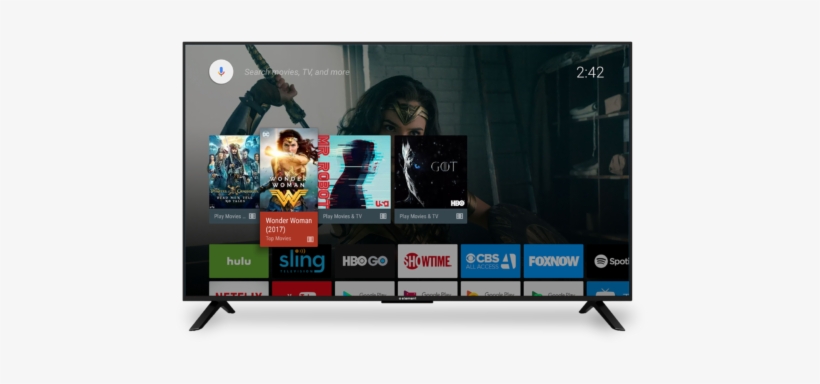55″ Element 4k Ultra Hd Android Tv - Westinghouse 50 4k Smart Tv, transparent png download