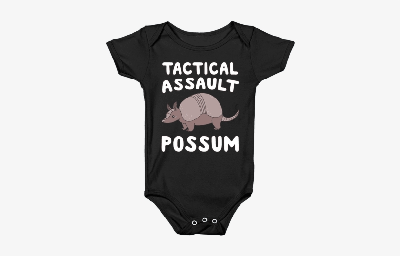 Tactical Assault Possum - Anime Baby Shirts, transparent png download