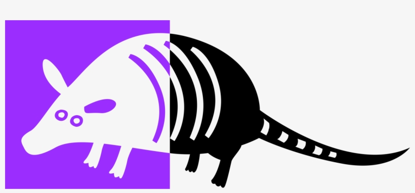 Vector Illustration Of Armadillo "little Armoured One", transparent png download