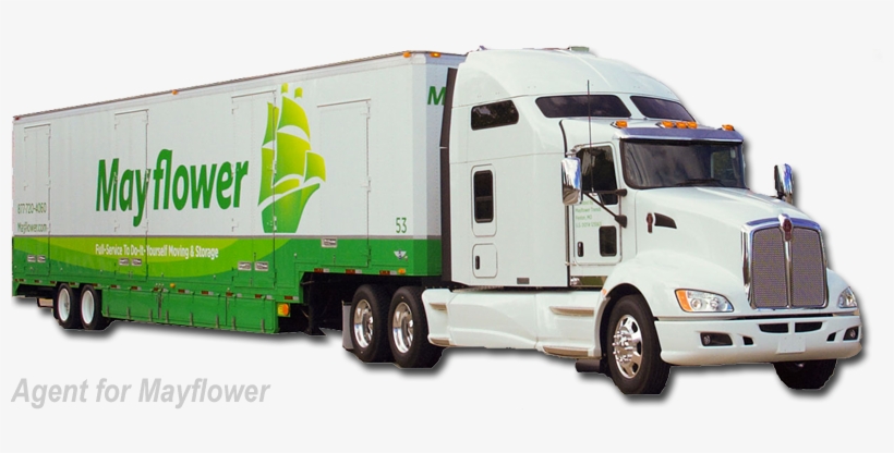 Mayflower Moving Truck - Mayflower Truck Png, transparent png download