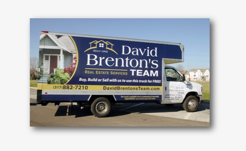 Free Moving Truck - Van, transparent png download