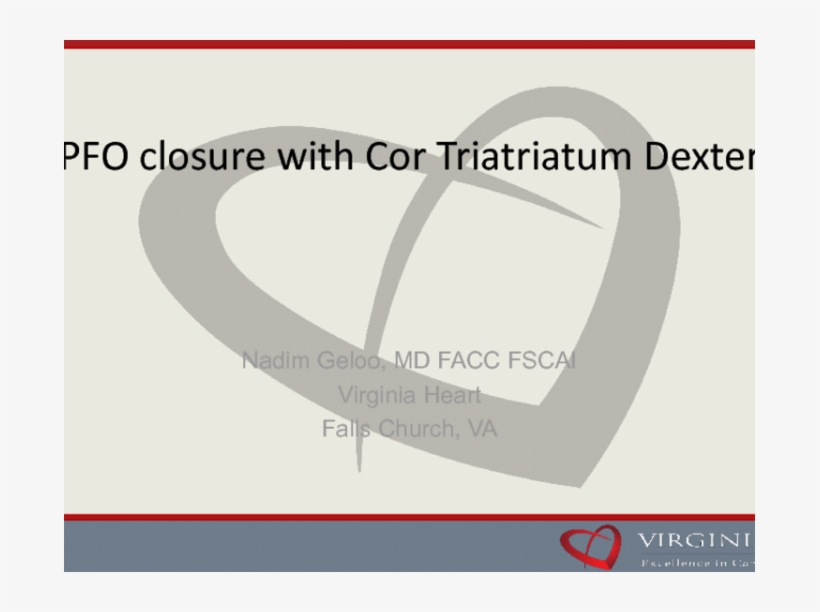Closure Of A Pfo In A Patient With Cor Tiratriatum - Circle, transparent png download