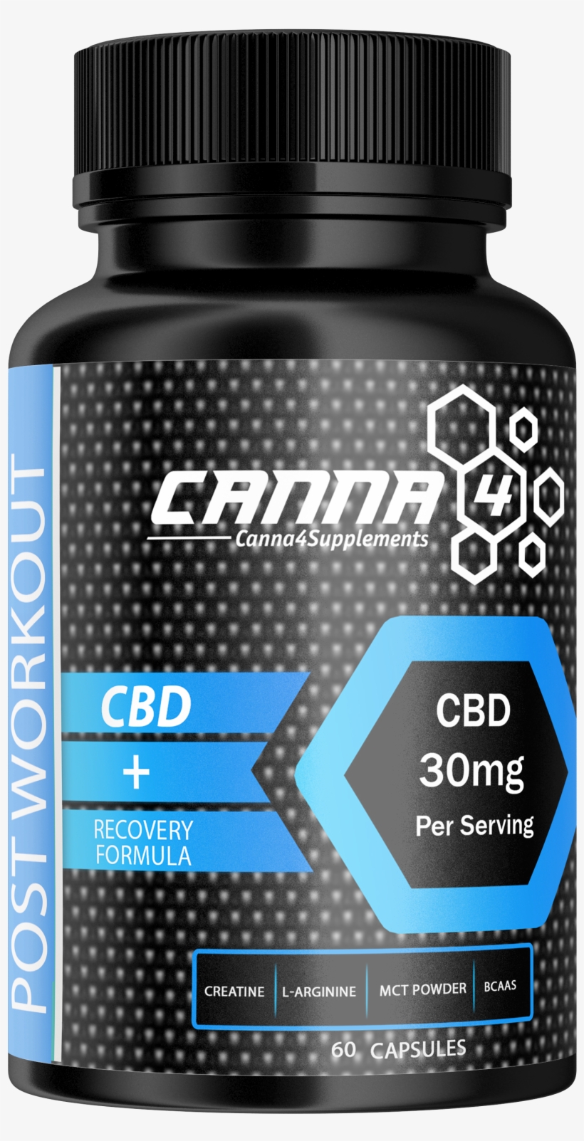 Cbd Post Workout Capsules 30mg Cbd Per Cap - Nutraceutical, transparent png download