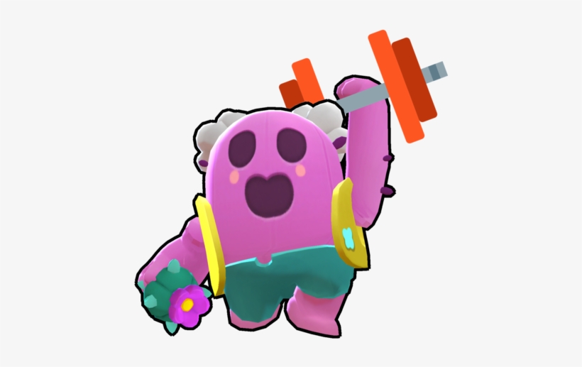 Pinky Workout - Brawl Stars, transparent png download