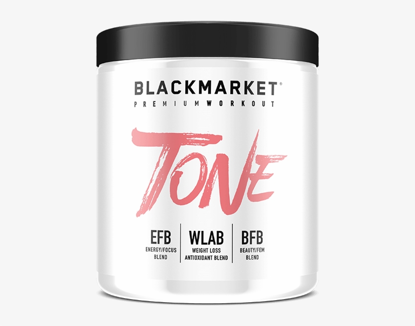 Zendaya Transparent Workout Png Stock - Blackmarket Tone Pre Workout, transparent png download