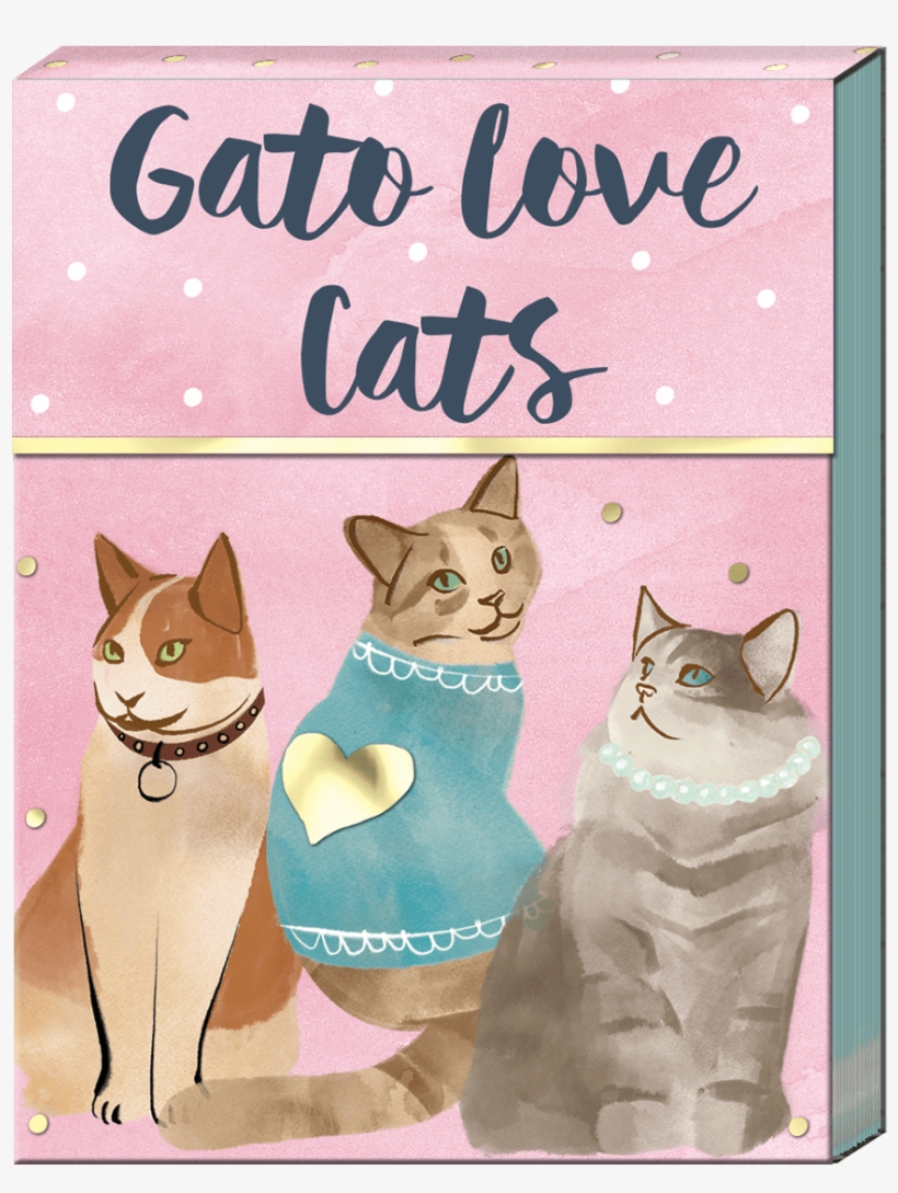 Gato Cats Pocket Note Pad - Squitten, transparent png download