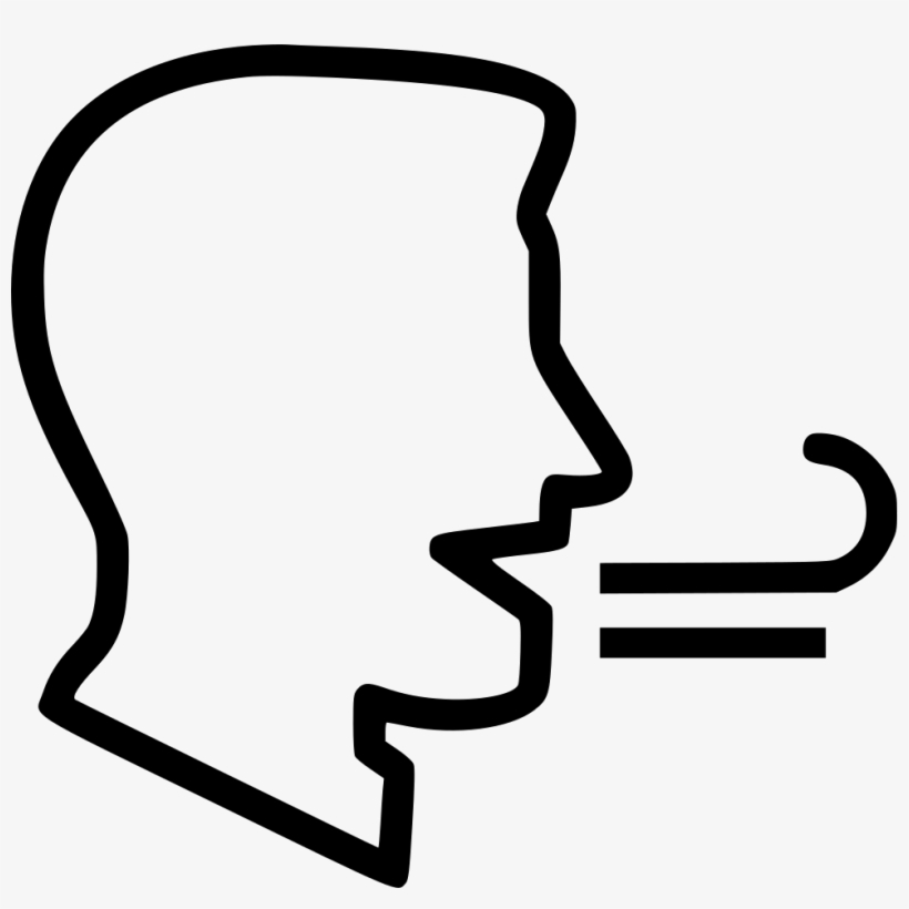 Man Avatar Breath Face Comments - Aliento Icono, transparent png download