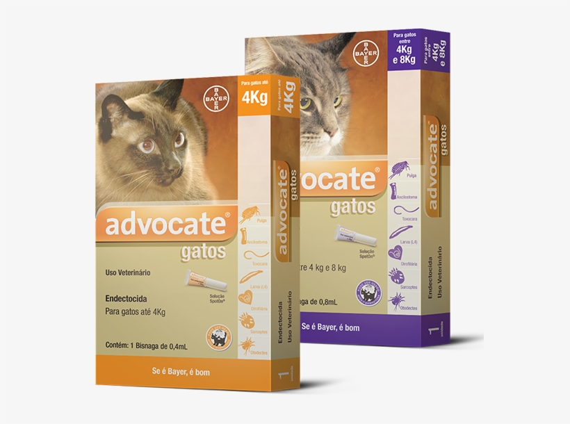 Advocate® Gatos - Mata Pulga De Gato, transparent png download