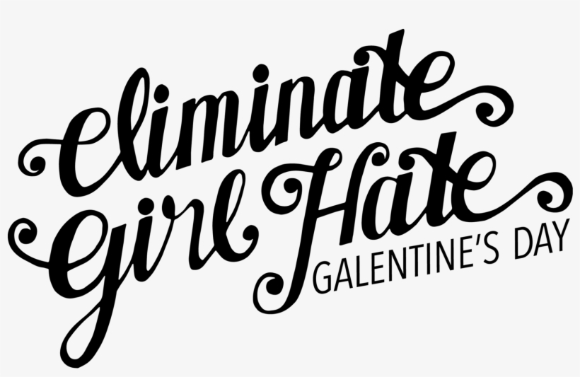 Eliminate Girl Hate -- Unisex Tanktop, transparent png download