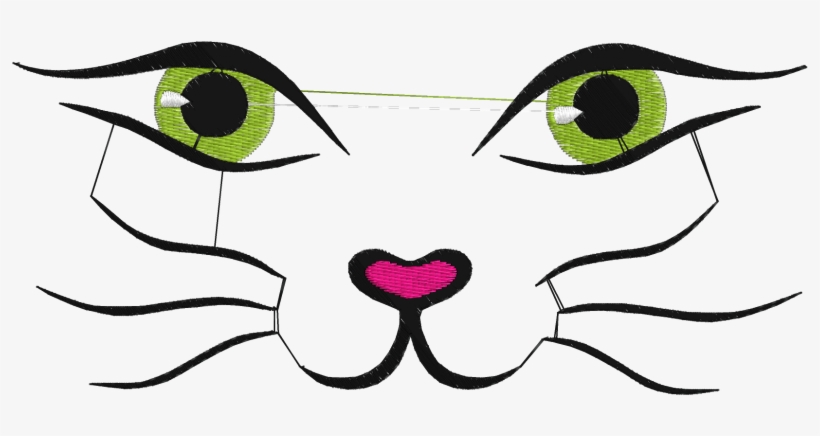 Cute Cat Face Clipart, transparent png download