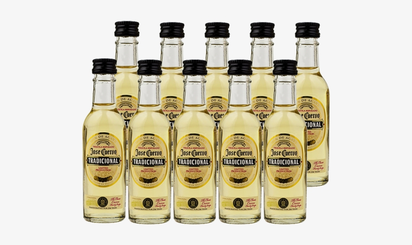 Jose Cuervo Tradicional Reposado Tequila 5cl Miniature - Jose Cuervo Tradicional Reposado Tequila Miniature, transparent png download
