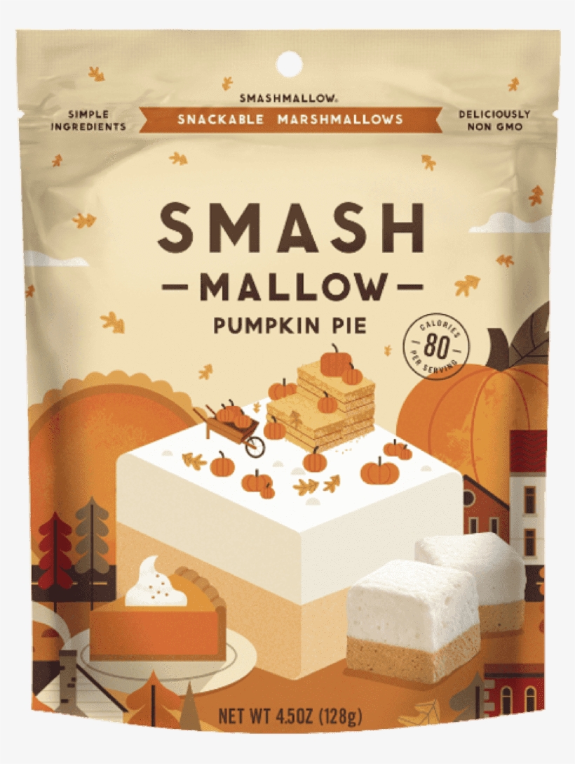 Learn More Smashmallow Pumpkin Pie - Pumpkin Spice Foods, transparent png download