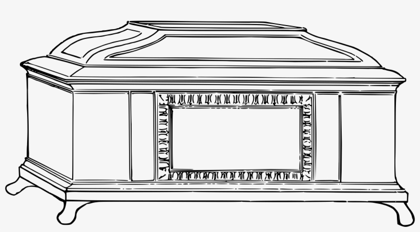 This Free Icons Png Design Of Plain-casket, transparent png download