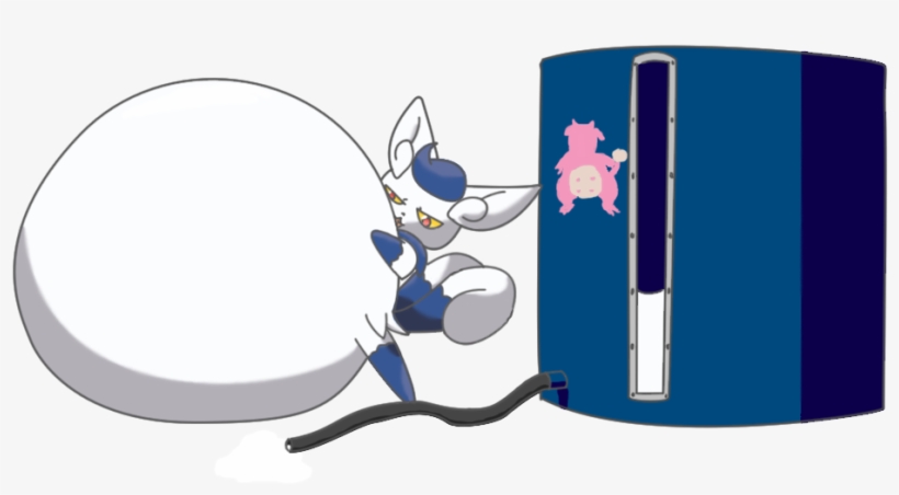 Moo Moo Milk For Meowstic - Vaporeon Fat, transparent png download