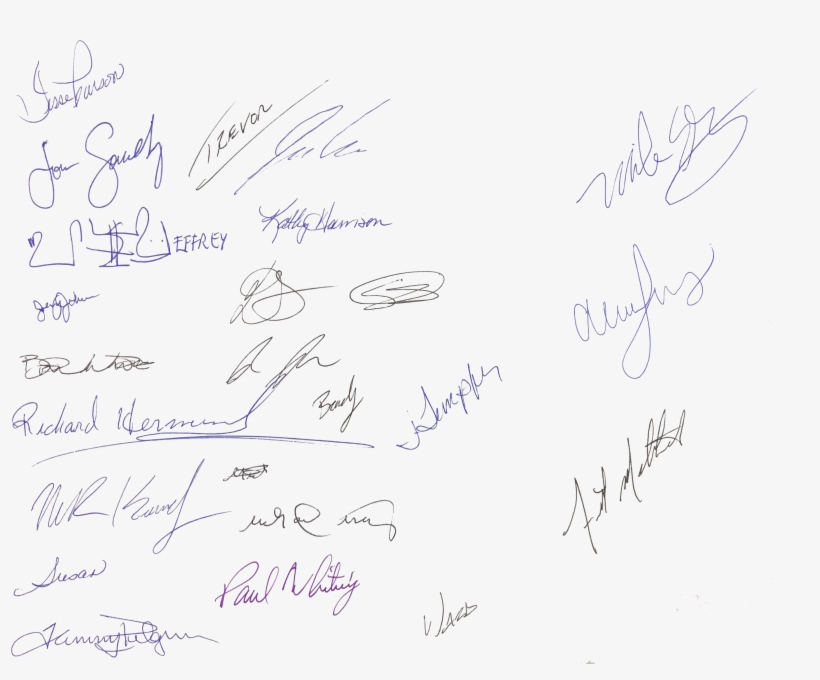 5881703 Signatures - Png Signatures, transparent png download
