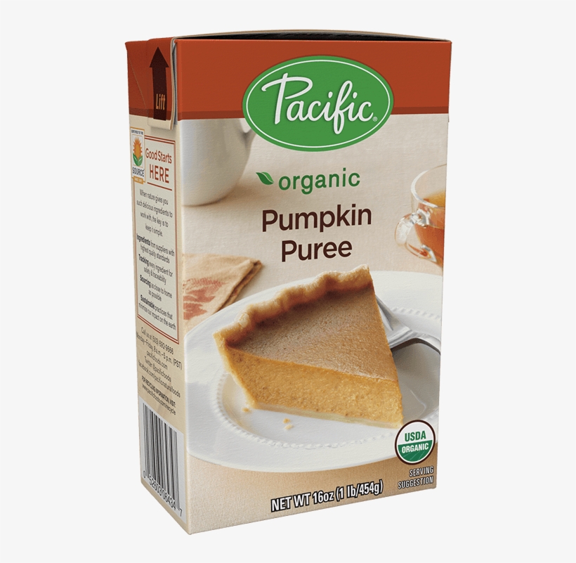 Pacific Foods - Organic Pumpkin Puree - 16 Oz., transparent png download