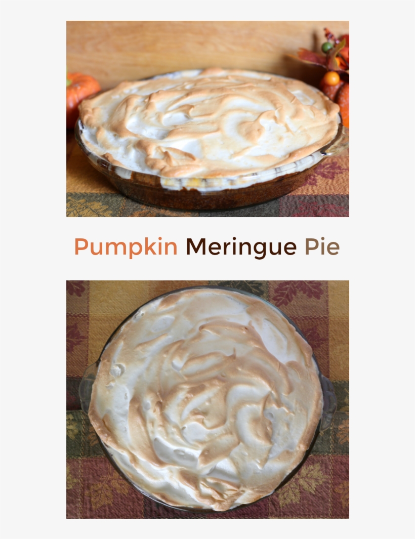 Pumpkin Meringue Pie Is A Delicious Comfort Food Serve - Pumpkin Pie, transparent png download