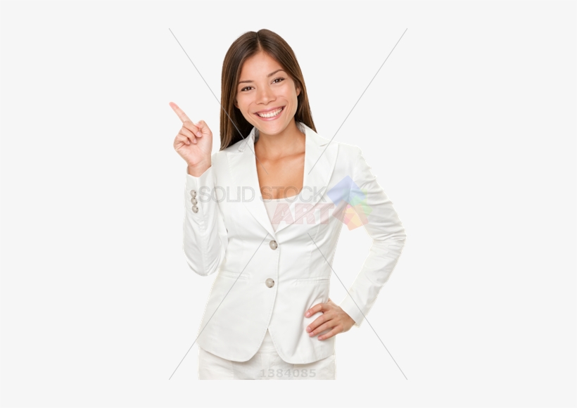 Stock Photo Of Confident Asian Brunette Businesswoman - Psychic Sally Before Weight Loss, transparent png download