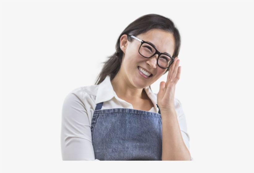 Small Business Solutions Intermediation - Young Asian Woman Png, transparent png download