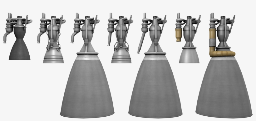 It's From A Ksp Mod Called Sstu By Forum User Shadowmage, - Merlin Vs Merlin Vacuum, transparent png download