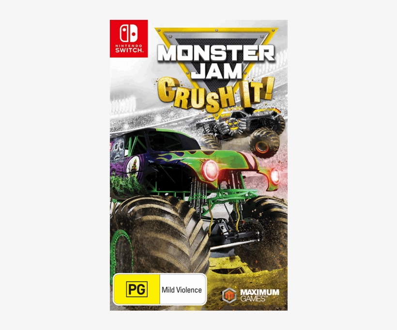 Monster Jam Crush It Switch, transparent png download