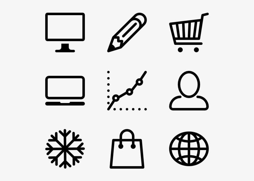Line Icon Set - Line Icon, transparent png download