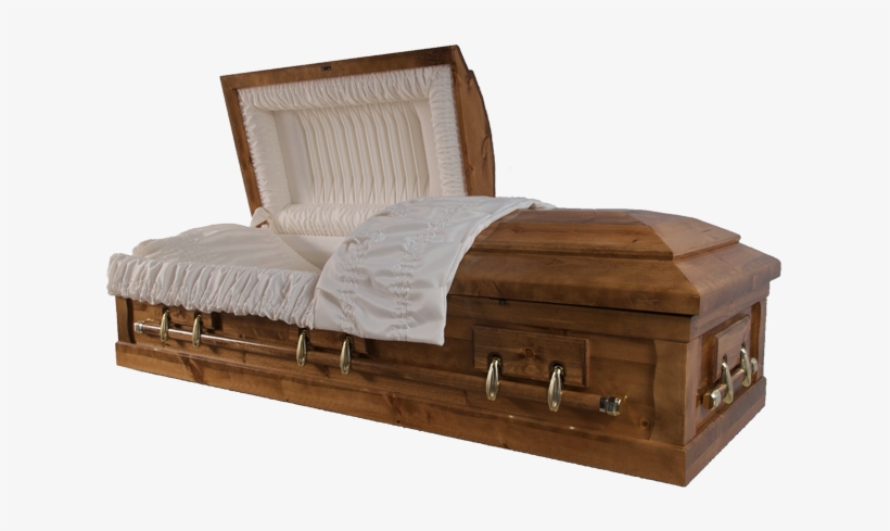 Rustic Pine Casket - Rustic Caskets, transparent png download