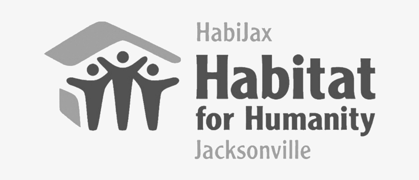 All Client Logos Bw 0021 Habitat Jax - Habitat For Humanity Australia Logo, transparent png download