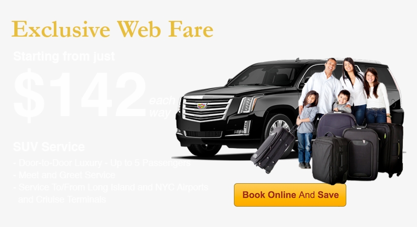 Long Island Suv Service - Newark Airport Suv Service, transparent png download