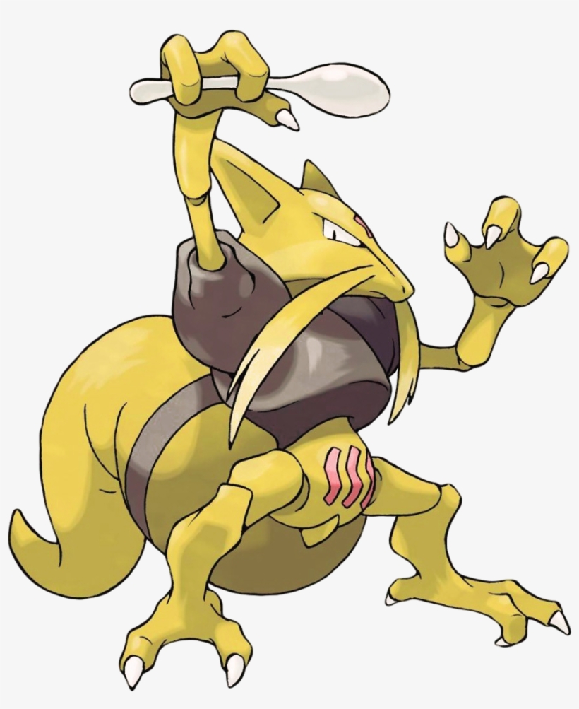 Alakazam - Kadabra Pokémon, transparent png download