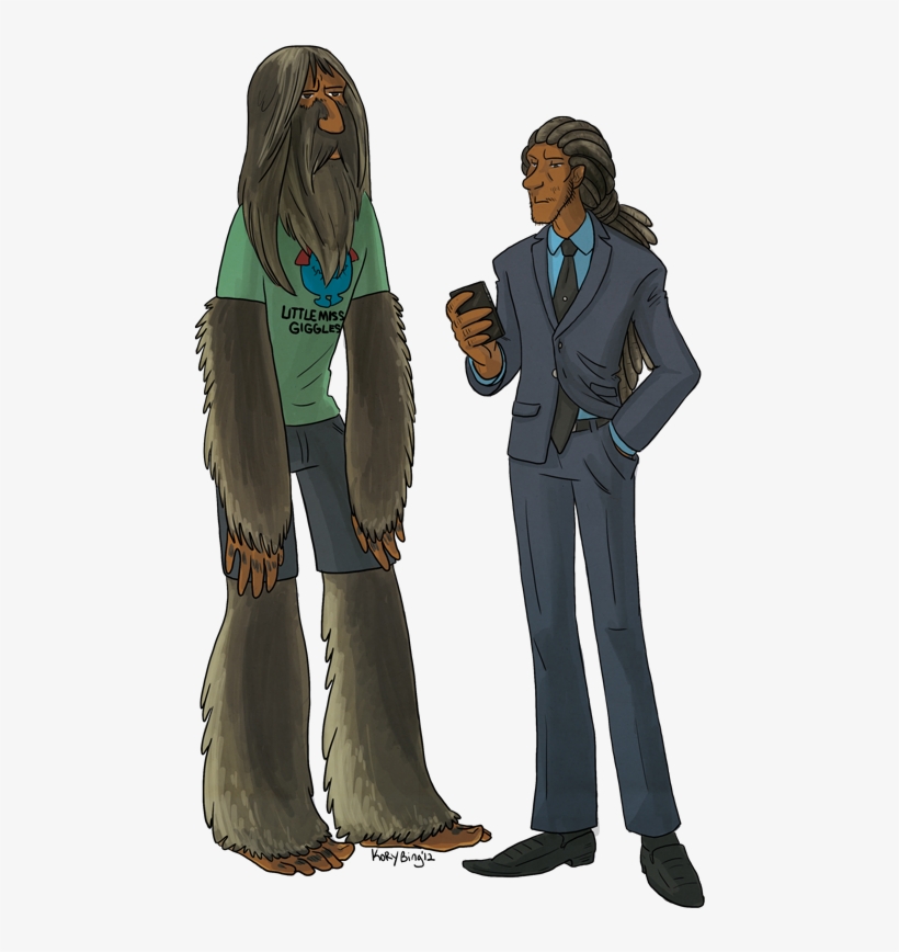 Artwork By Kory Bing - Sasquatch Female, transparent png download