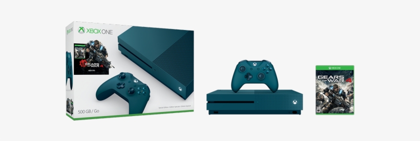 Gamestop Black Friday 2016 Deals - Blue Xbox One Gears Of War, transparent png download