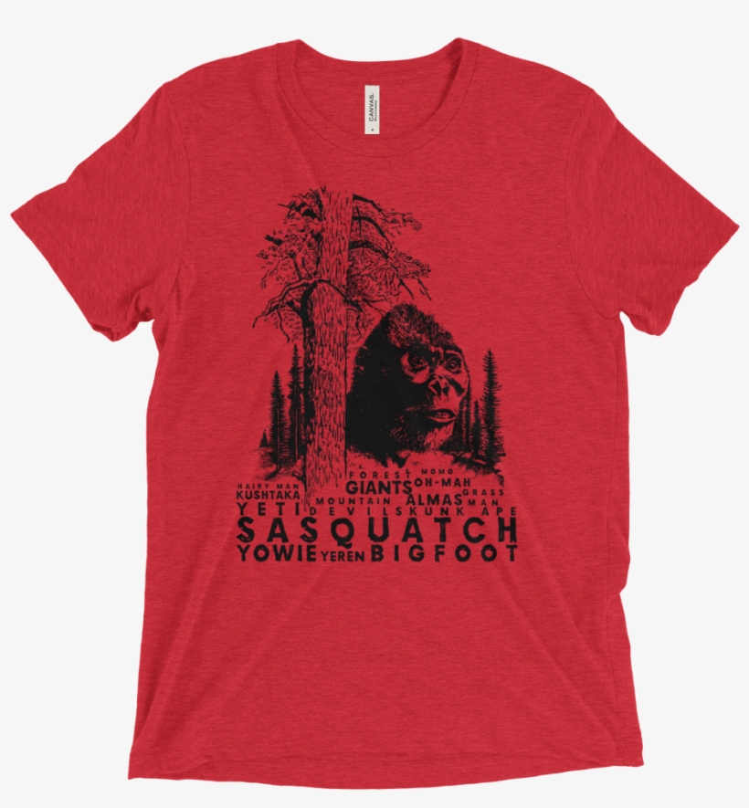 Tee Shirt - Sasquatch - Bob Marley One Love T Shirt Mens, transparent png download