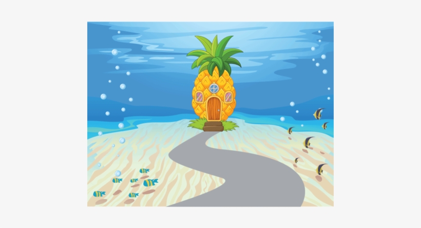 Spongebob Pineapple House Lookalike Wheelchair Costume - Spongebob's Pineapple, transparent png download