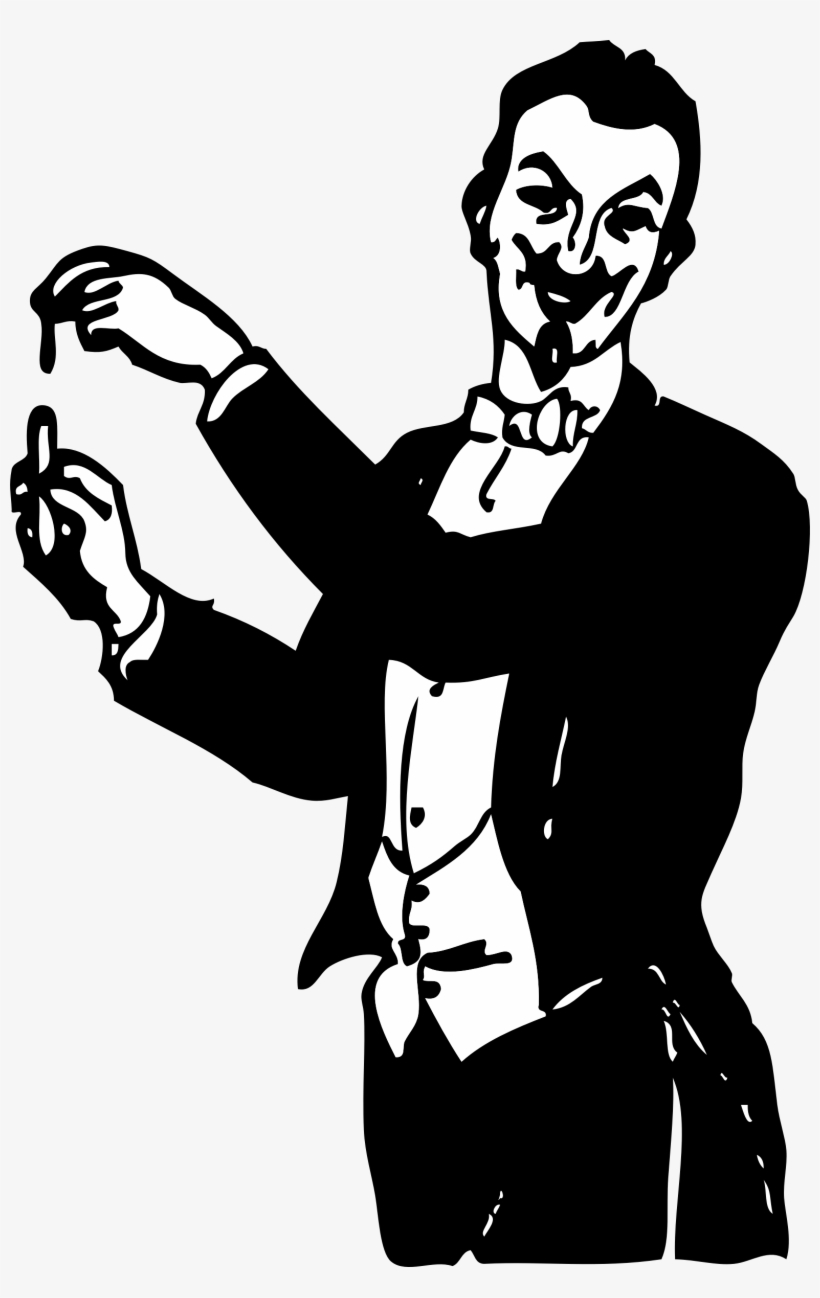 This Free Icons Png Design Of Magician Doing A Trick, transparent png download