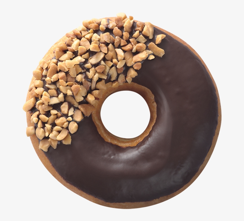 06 Nuttychoc Edit - Doughnut, transparent png download