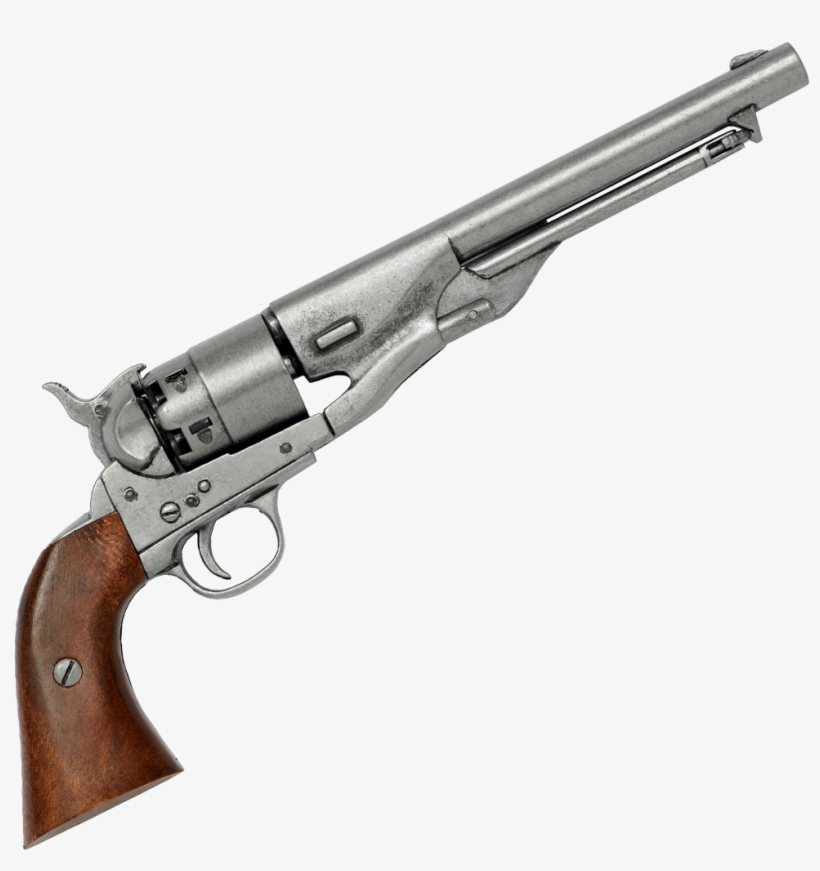 Picture Library Stock Colt Civil War Revolver Usa Steel - Us Army Model 1860 Revolver, transparent png download