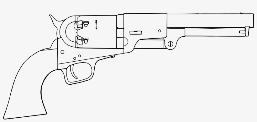 This Free Icons Png Design Of Colt Navy Revolver, transparent png download