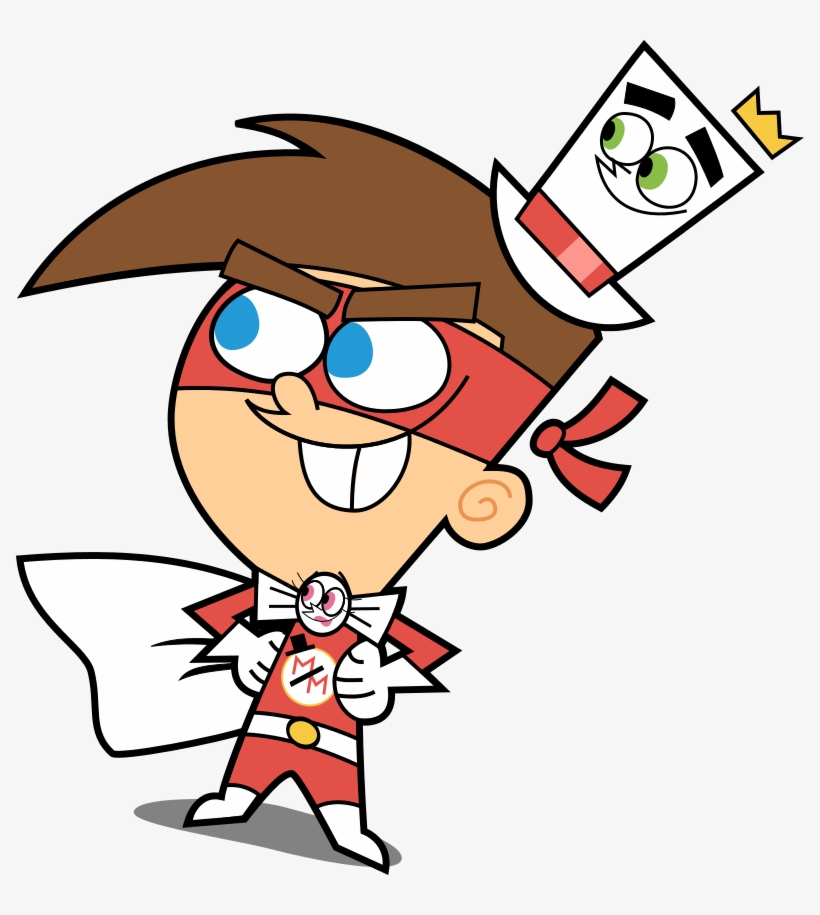 Timmy Turnerthe Masked Magician Vector 1 Peremarquette1225 - Masked Magician Timmy Turner, transparent png download