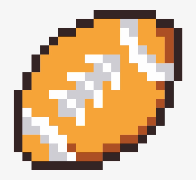 Bola De Futebol Americano Png Pixel Freetoedi - Jacksepticeye Sam Pixel Art, transparent png download