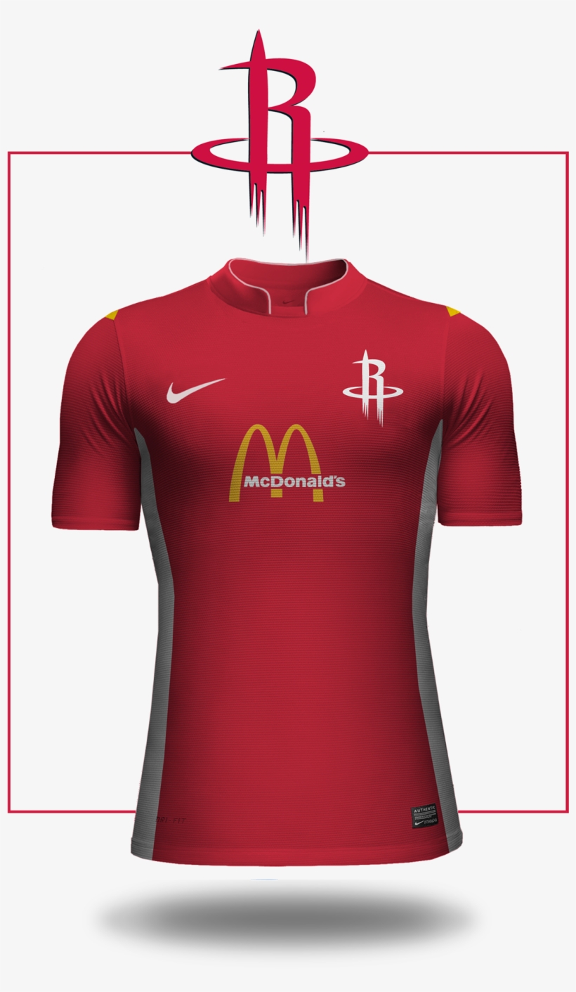 Houston Rockets Sponsored By Mcdonalds - Houston Rockets Teammate Logo, transparent png download