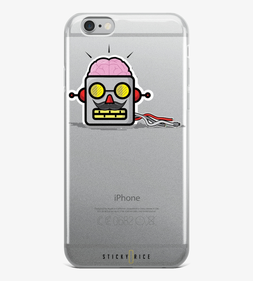 Robot Head Iphone Case - Iphone 6s, transparent png download